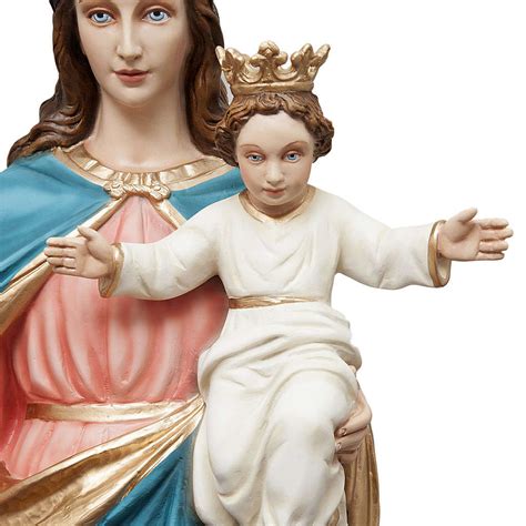 Mary Help of Christians statue in fiberglass 120cm | online sales on ...