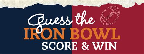 Guess the Iron Bowl Score and Win! in Fort Payne, AL - Skelton Orthodontics