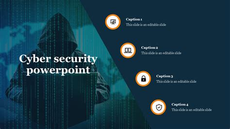 Best Cyber Security PowerPoint Slide Template Designs