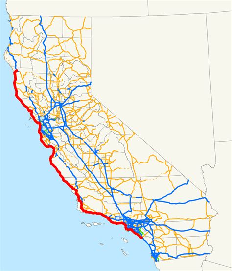 File:california State Route 1.svg - Wikimedia Commons - Route 1 ...