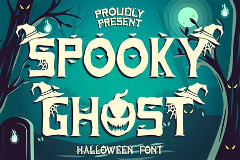 Spooky Ghost Font - Dafont Free