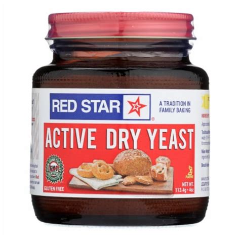 Red Star Nutritional Yeast Yeast - Active - Dry - Case of 12 - 4 oz ...