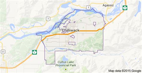 Map of Chilliwack, BC | Map, Chilliwack, Lake