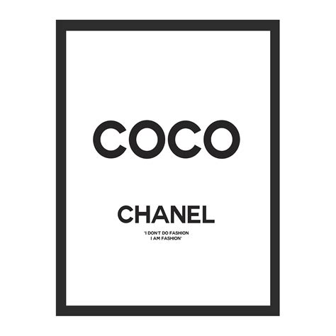 Coco Chanel (Logo) - Papel Ilustrado