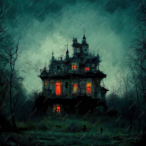 Halloween Background With Haunted House Backgrounds PNG, 56% OFF