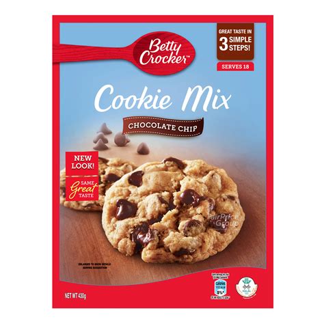 Betty Crocker Cookie Mix - Chocolate Chip | NTUC FairPrice