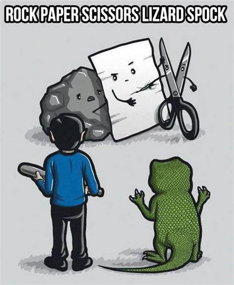 Rock, Paper, Scissors vs. Lizard, Spock | Rock-Paper-Scissors | Know Your Meme