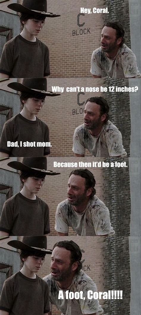 35 Of The Best Walking Dead Carl Meme (Coral) Dad Jokes