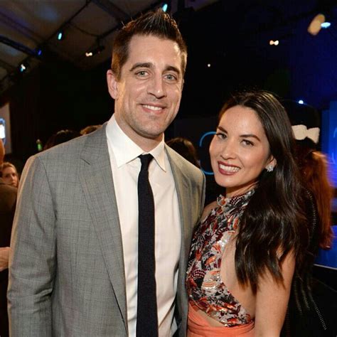 Aaron Rodgers and Olivia Munn | Wife and girlfriend, Beautiful wife ...