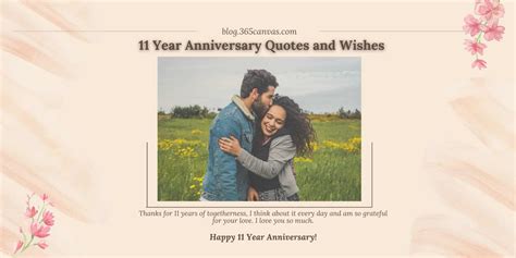 11 Year Anniversary Quotes And Wishes for Everyone - 365Canvas Blog