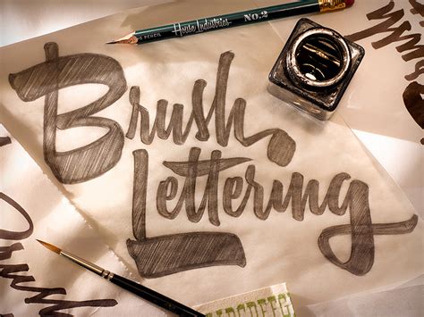 Brush Lettering Workshop in NYC by Ken Barber on Dribbble