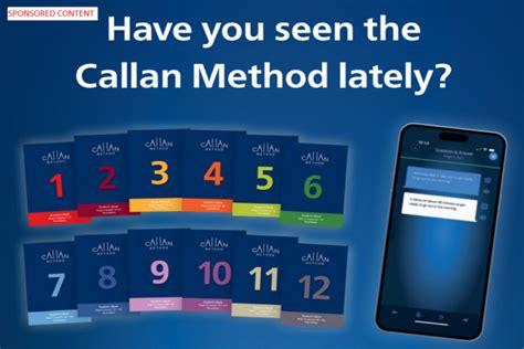 Major new update for the Callan Method - E L Gazette