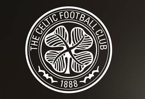 Celtic Football Club One Colour Crest Set Wall Sticker Official ...