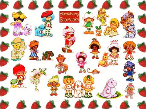 Strawberry Shortcake - Original Vintage Strawberry Shortcake Characters (#3228403) - HD ...