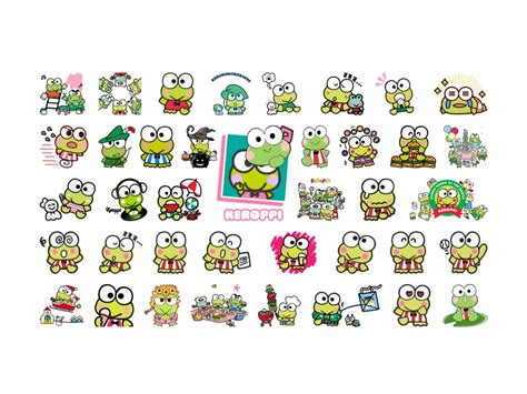 Keroppi Characters Vector PNG vector in SVG, PDF, AI, CDR format