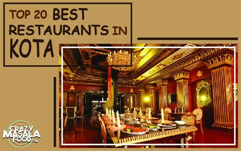 Top 20 Restaurants in Kota - Crazy Masala Food