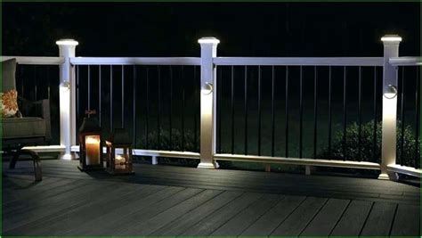 Deck Post Lights Increase Efficacy of the Patio - TopsDecor.com | Deck post lights, Deck ...