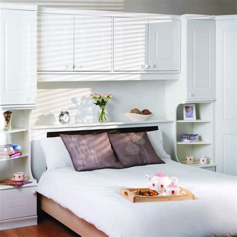 Overbed storage | Bedroom closet design, Bedroom sets, Small bedroom ...