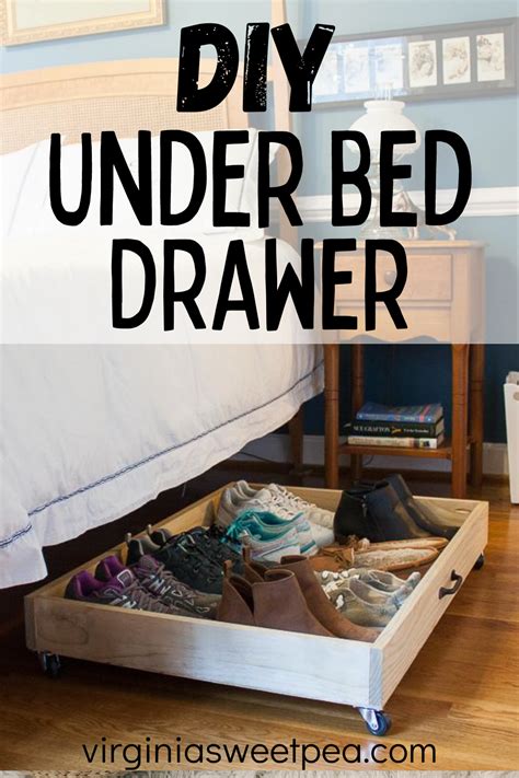 DIY Under Bed Storage Drawer - Sweet Pea