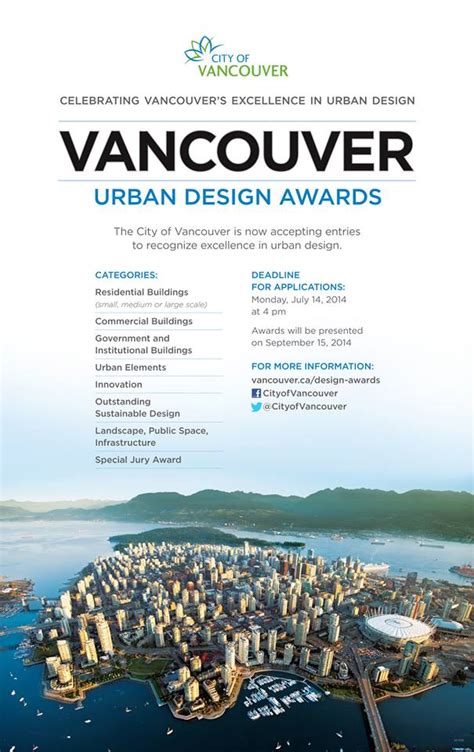 RELEASE: Urban Design Awards - Spacing Vancouver | Spacing Vancouver