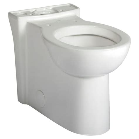 American Standard Cadet 3 Right Height Round Front Bowl with Seat in White - Walmart.com ...