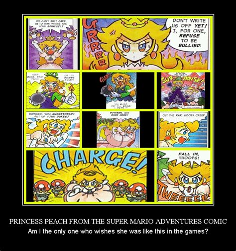 Princess Peach from the Super Mario Adventures by Darkmegafan01 on ...