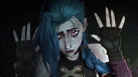 jinx, arcane, netflix, series, lol, 4k, HD Wallpaper | Rare Gallery