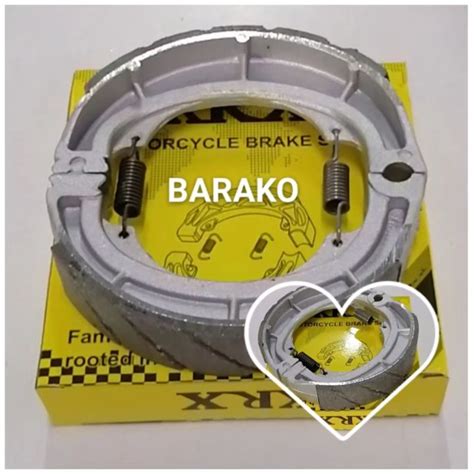 MOTORCYCLE BRAKE SHOE REAR BARAKO | Lazada PH