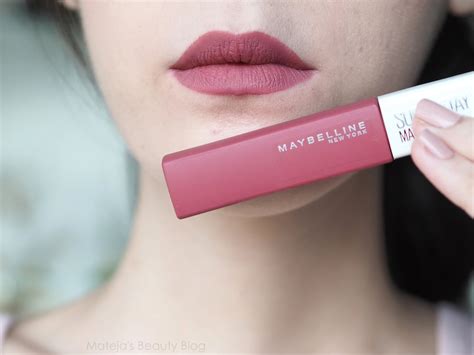 Maybelline Super Stay Matte Ink - Mateja's Beauty Blog