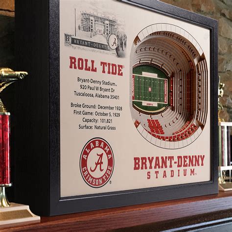 Alabama Crimson Tide Wall Art // 25 Layer Wall Art - You the Fan ...