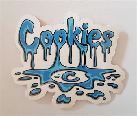 Cookies SF Vinyl Sticker Cali Slap Weed 420 710 Harvest Club Berner - Etsy