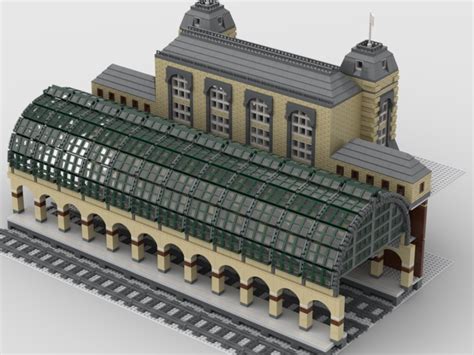 Lego Train Station, Lego City Train, Lego Trains, Minecraft Plans, Lego Minecraft, Minecraft ...