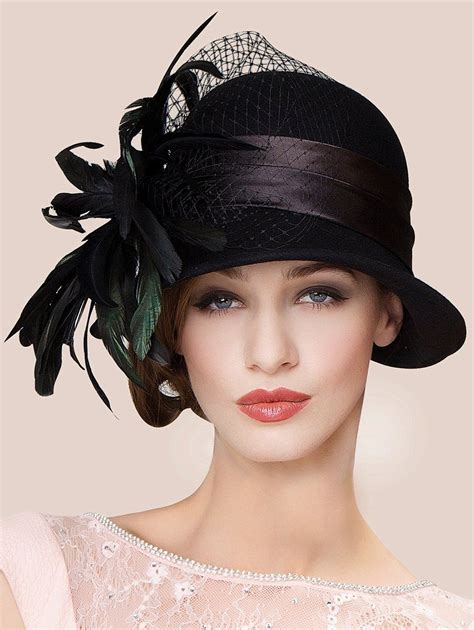 DressLily.com: Photo Gallery - Charming Feather Ribbon Band Bowler Hat Retro Costume, Costume ...