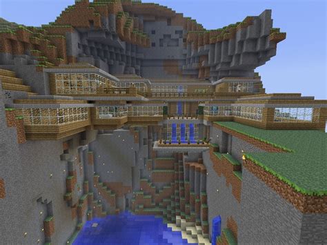 House On A Cliff Minecraft - HOME TOPIC