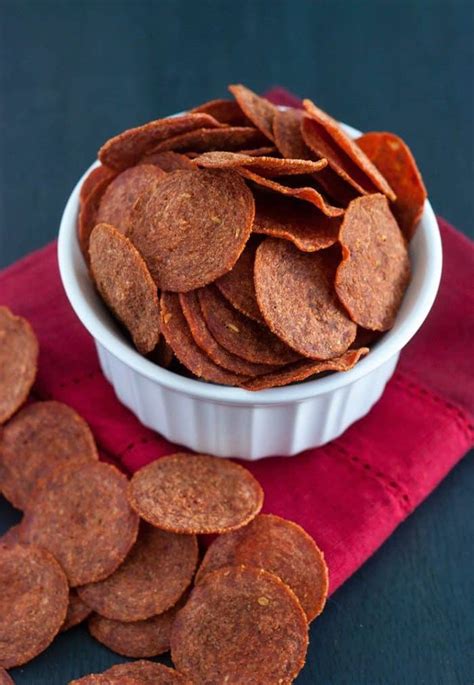 Pepperoni Chips - Original Fool-Proof Instructions For Low Carb Chips