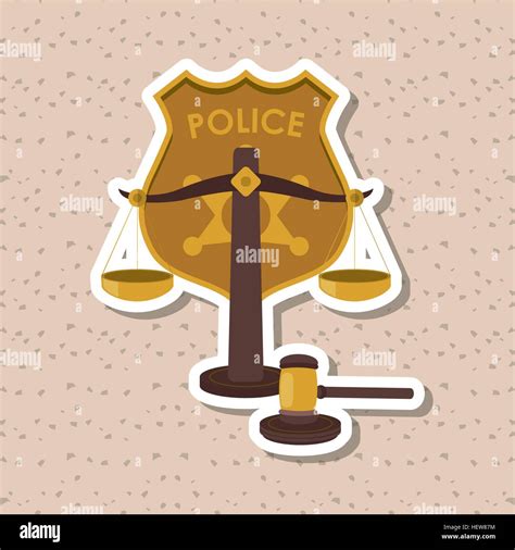 Justice hammer design, vector illustration Stock Vector Image & Art - Alamy