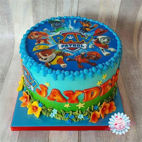 Paw patrol cake #samennelstaarten #birthdaycake #verjaardagstaart #pawpatrol #pawpatrolparty ...