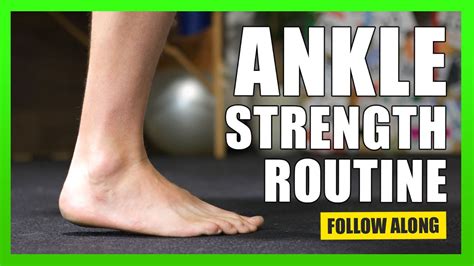 Ankle Exercises for Injury Recovery & Prevention - 10 MINUTES - Ankle ...