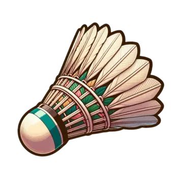 Shuttlecock Badminton S Art Pic, Shuttlecock, Badminton Shuttlecock, Feather PNG Transparent ...