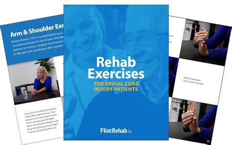 Spinal Cord Injury Rehab Exercises for Home [eBook] - Flint Rehab