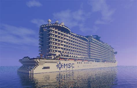 MSC Seaside (2017 cruise ship) Minecraft Map