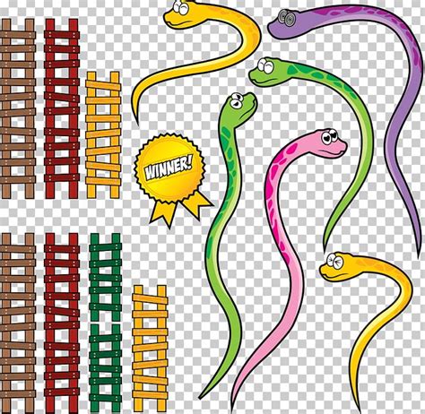 Cartoon Snake For Snakes And Ladders - Snake Poin