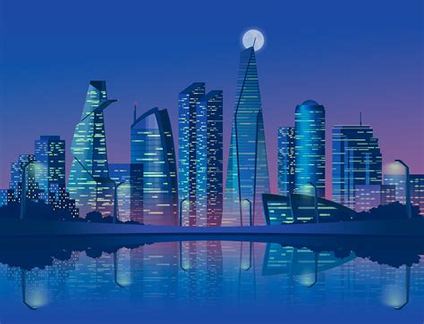 Vector Skyline :: Behance