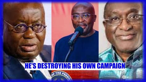 How Alan Kyeremanteng keeps destroying his own campaign with Akufo Addo's name - YouTube