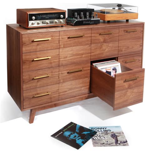 Atocha Design LP/CD Record Cabinet