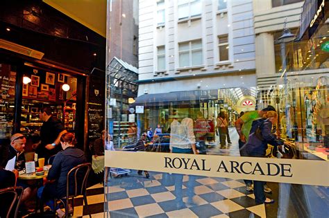 MELBOURNE – APR 13 2014:The Royal Arcade … – License image – 71345521 ...