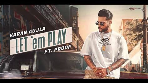 Let'em play Karan Aujla Song Poster Create a New Record | Let em Play ...