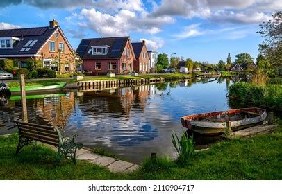 River Small Town Dutch Culture Stock Photo 2110904717 | Shutterstock