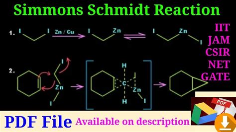 Simmons Smith Reaction mechanism and problems with solution ...