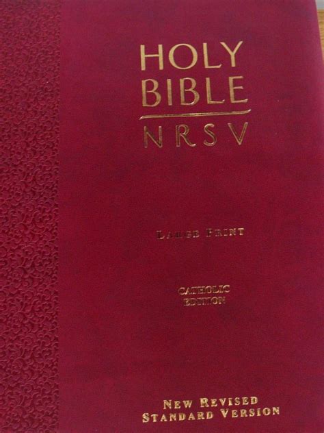 NRSV Large Print Bible - Southern Cross Church Supplies & Gifts